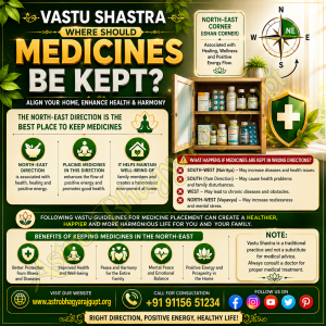 Where Should Medicines Be Kept According to Vastu Shastra? 