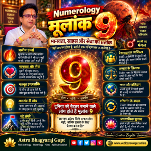 मूलांक 9 का रहस्य 🔥 मंगल देता है साहस, शक्ति और सफलता | Number 9 Numerology
