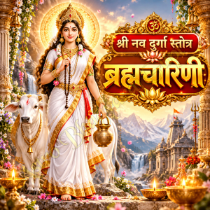 श्री नव दुर्गा स्तोत्र ब्रह्मचारिणी माता | Shri Navadurga Stotra Doosri Brahmacharini Mata
