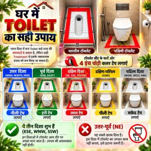 गलत दिशा में बना टॉयलेट बन सकता है परेशानी की वजह ? जानिए वास्तु नियम | Can a Toilet in the Wrong Direction Cause Problems? Know the Vastu Rules.