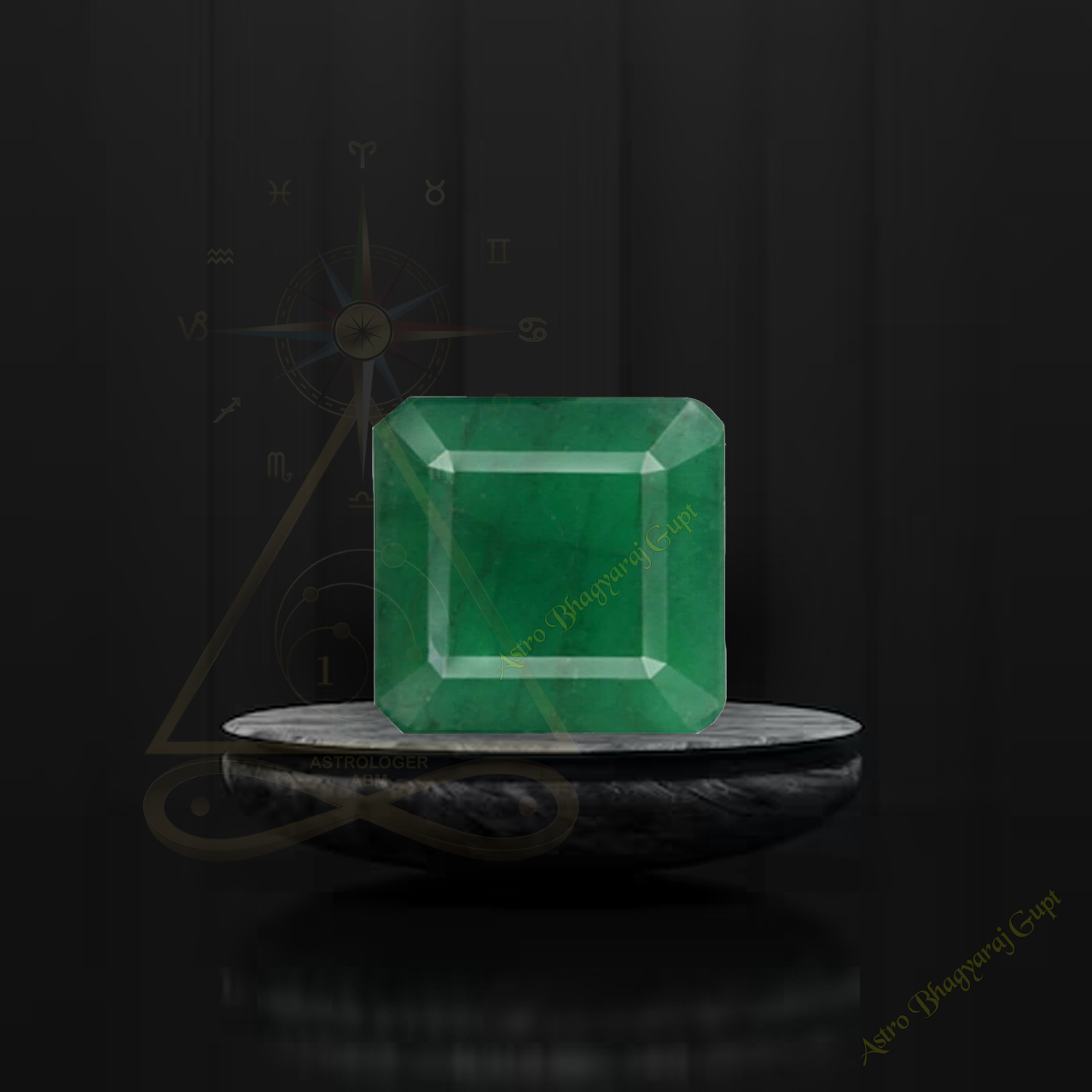  Emerald (Virgo Sign)