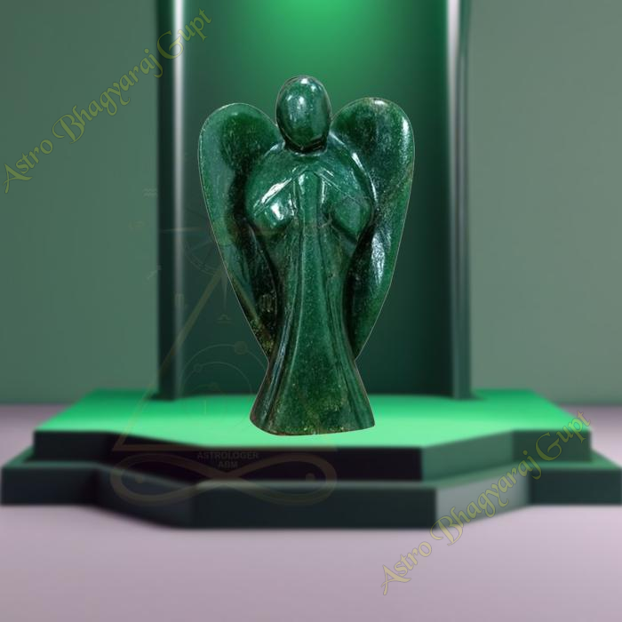 100% Green Jade Lucky Angel