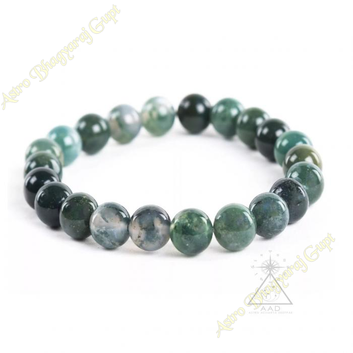  Moss Agate Bracelet
