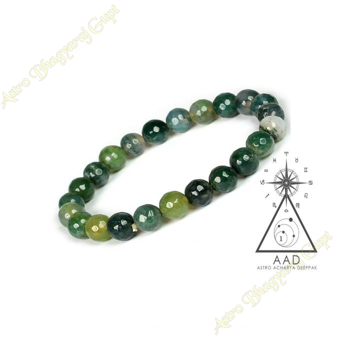  Moss Agate Bracelet