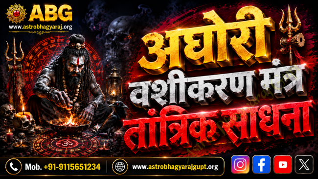 Aghori Vashikaran Mantra Tantric Sadhana