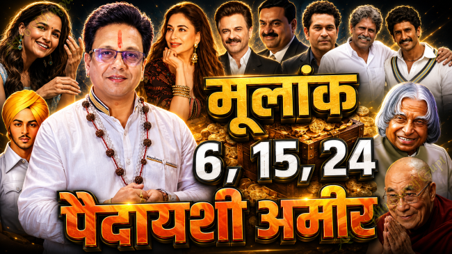 Birth on 6, 15, 24 कैसे होते है मूलांक 6 के लोग ? Psychic Number 6 | Mulank 6, Numerology Number 6