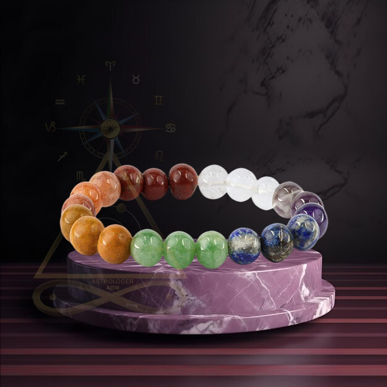 SEVEN CHAKRA BRACELET