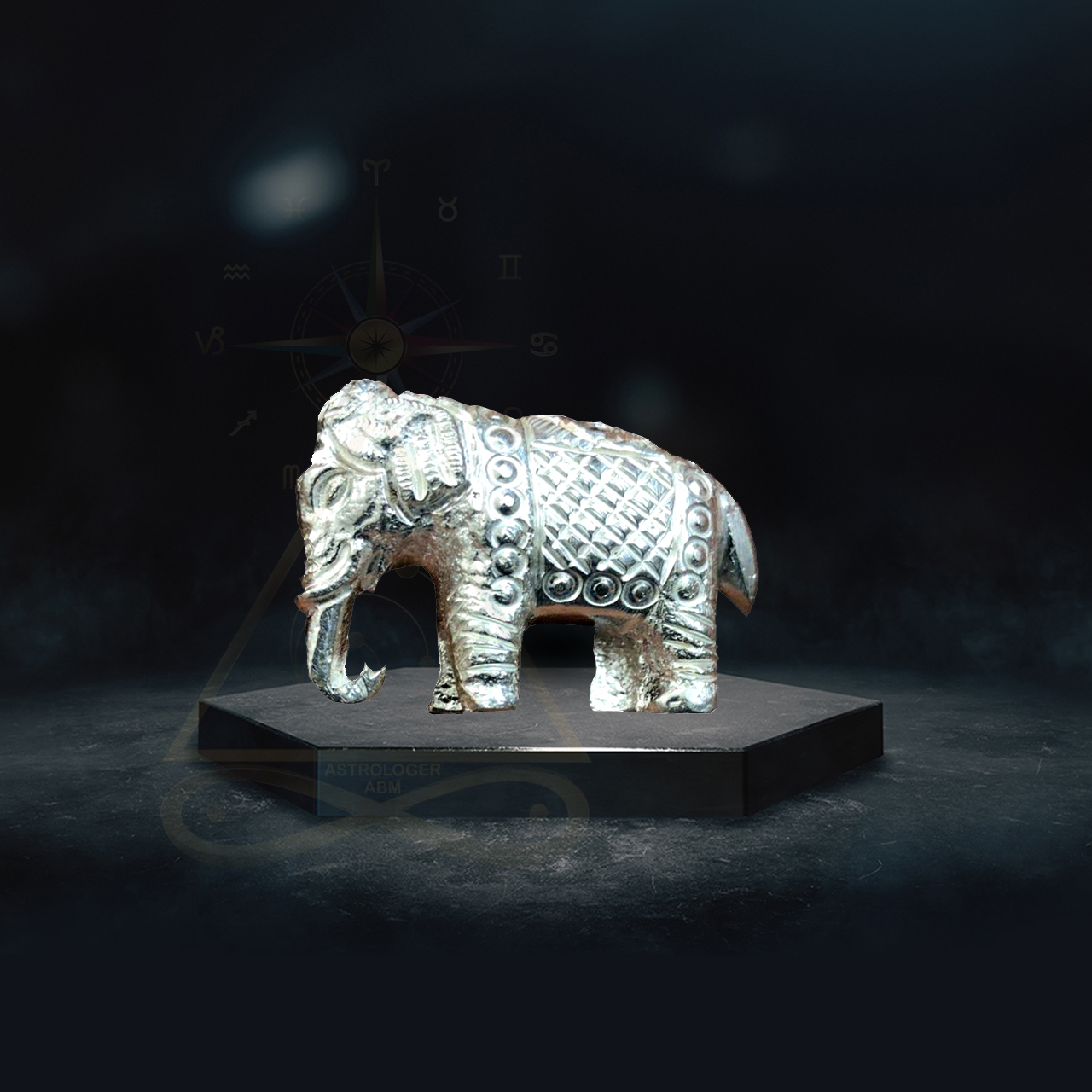 Pure Silver Elephant